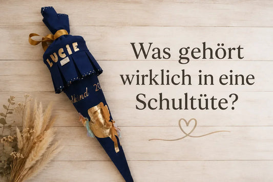 Was gehört wirklich in eine Schultüte? Sinnvolle Ideen zur Einschulung