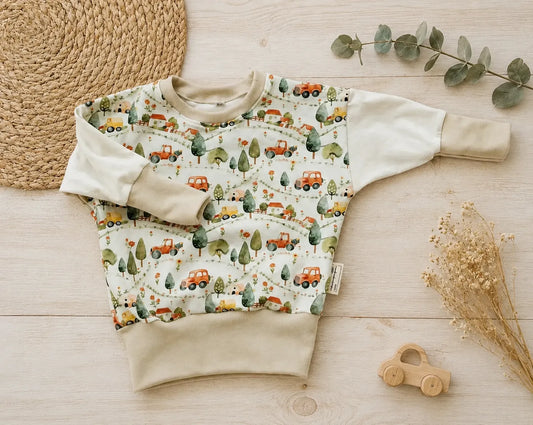 Baby-Pullover Fahrzeuge