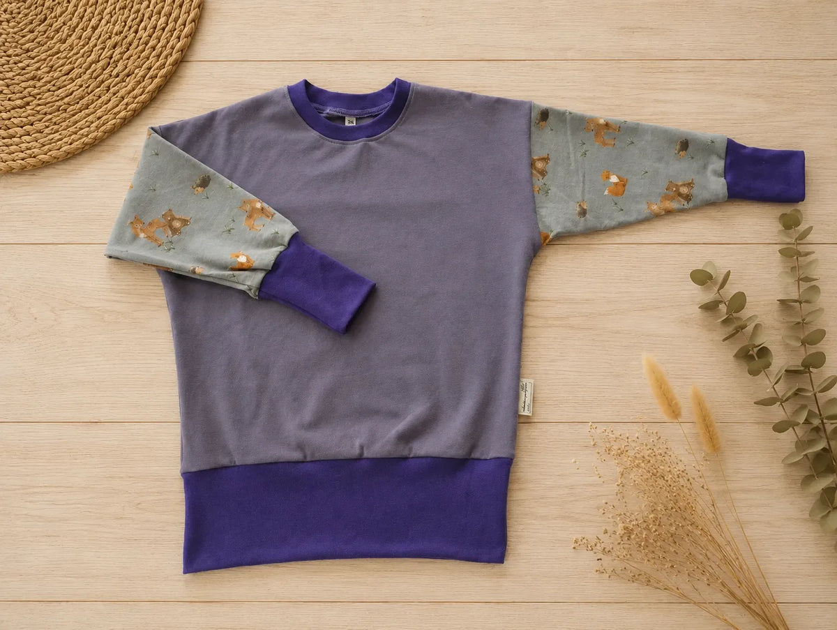 Baby-Pullover Waldtiere