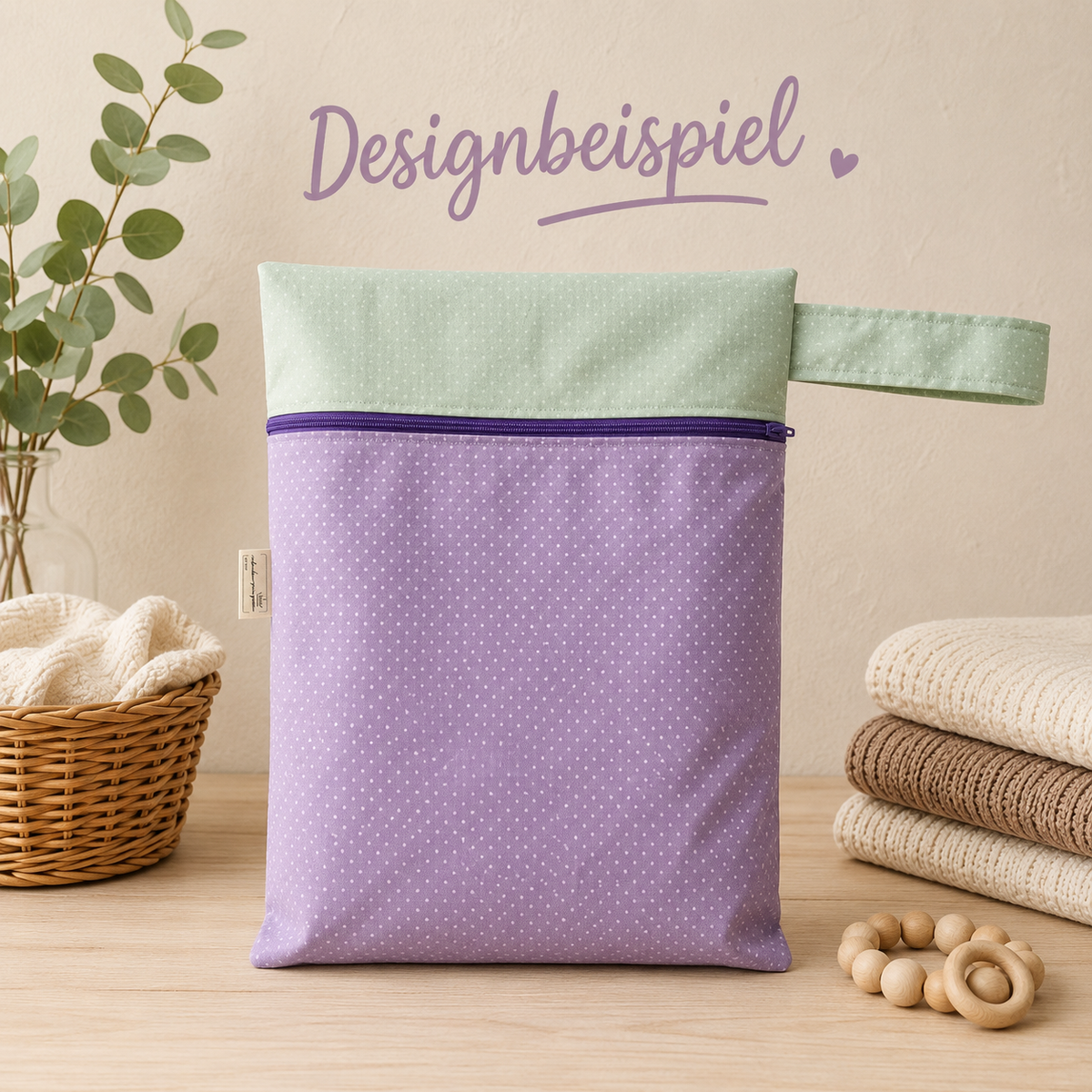 personalisierte Wetbag - Wunschdesign
