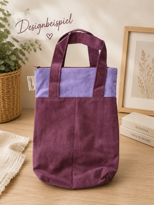 Spielzeugtasche mit Namen - Wunschdesign