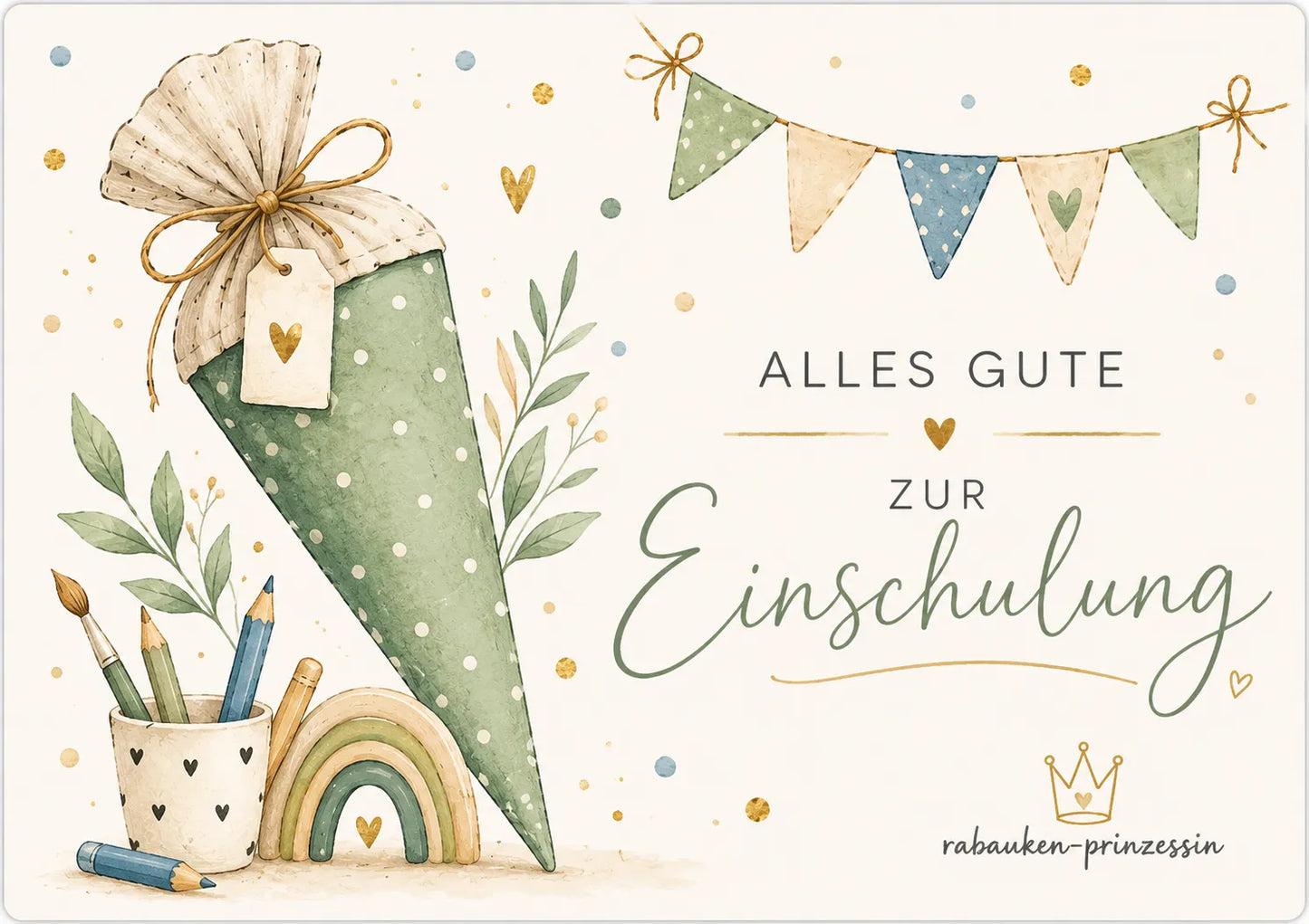 Grußkarten für jeden Anlass – verschiedene Motive