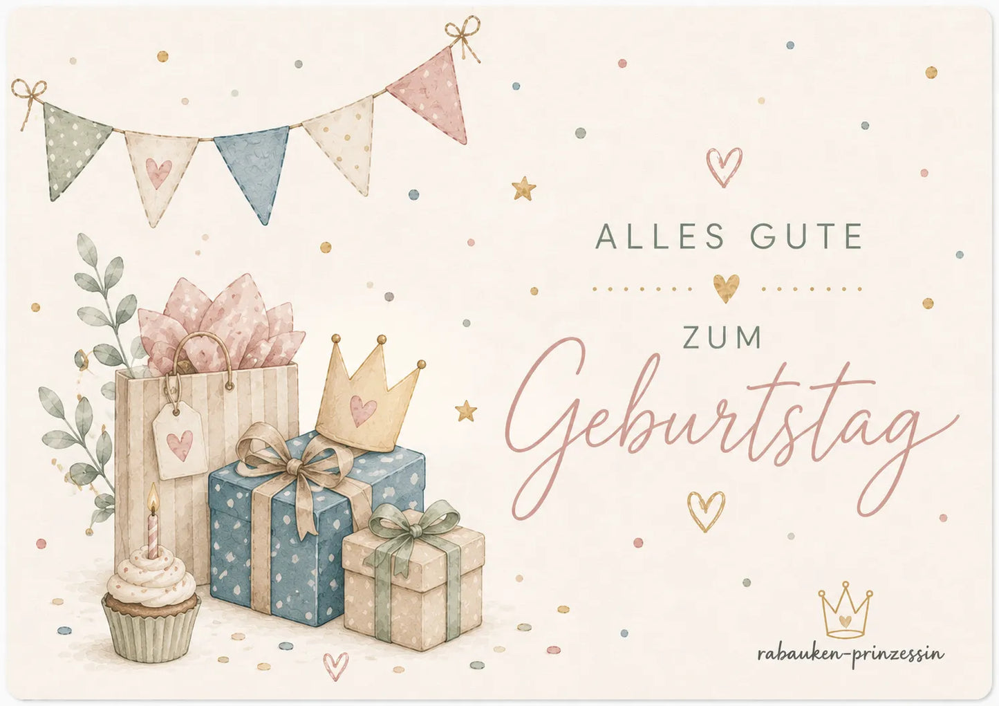 Grußkarten für jeden Anlass – verschiedene Motive