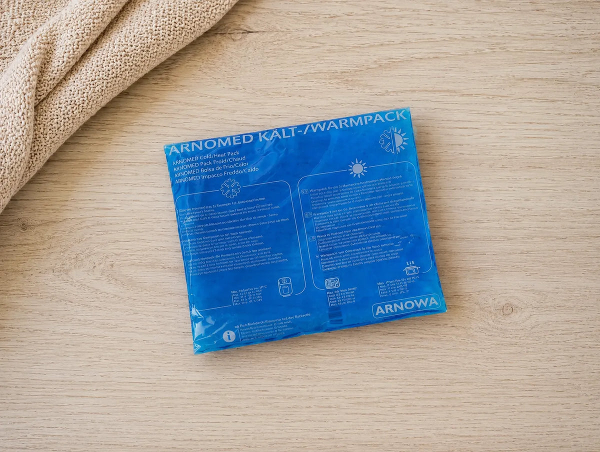 Personalisierte Kühlpackhülle mit Warm-Kalt-Kompresse