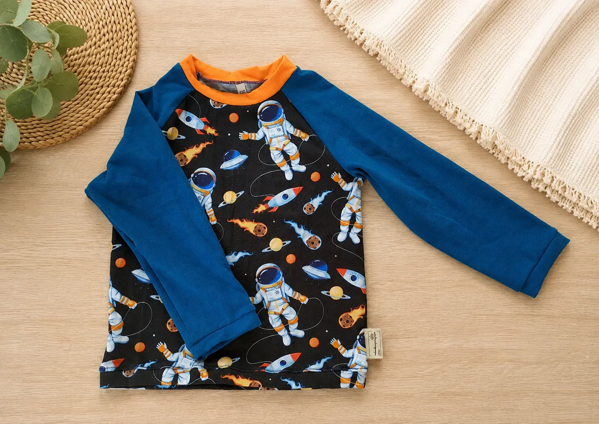 Raglan-Langarmshirt Astronaut