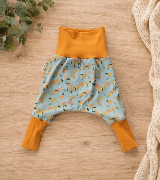 Mitwachshose Baby Pfirsiche