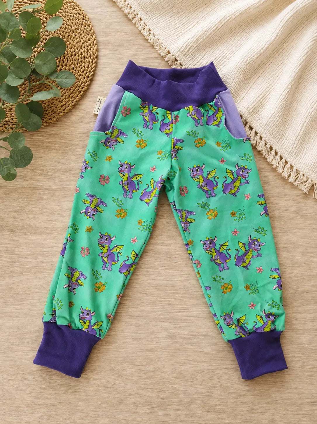 Pumphose Kleine Drachen – verschiedene Farben