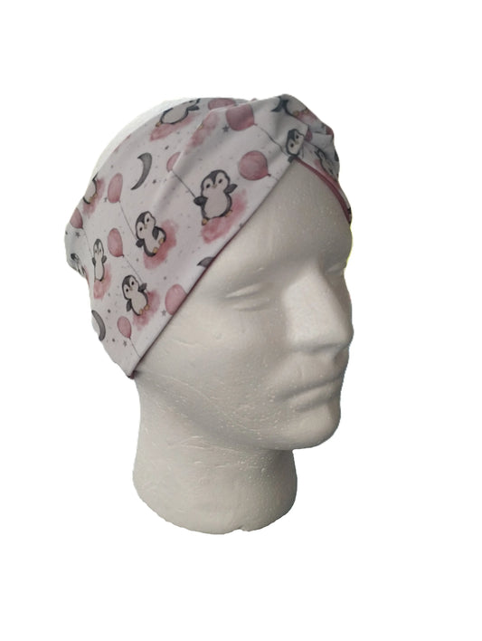 Stirnband "Pinguin mit Luftballon"