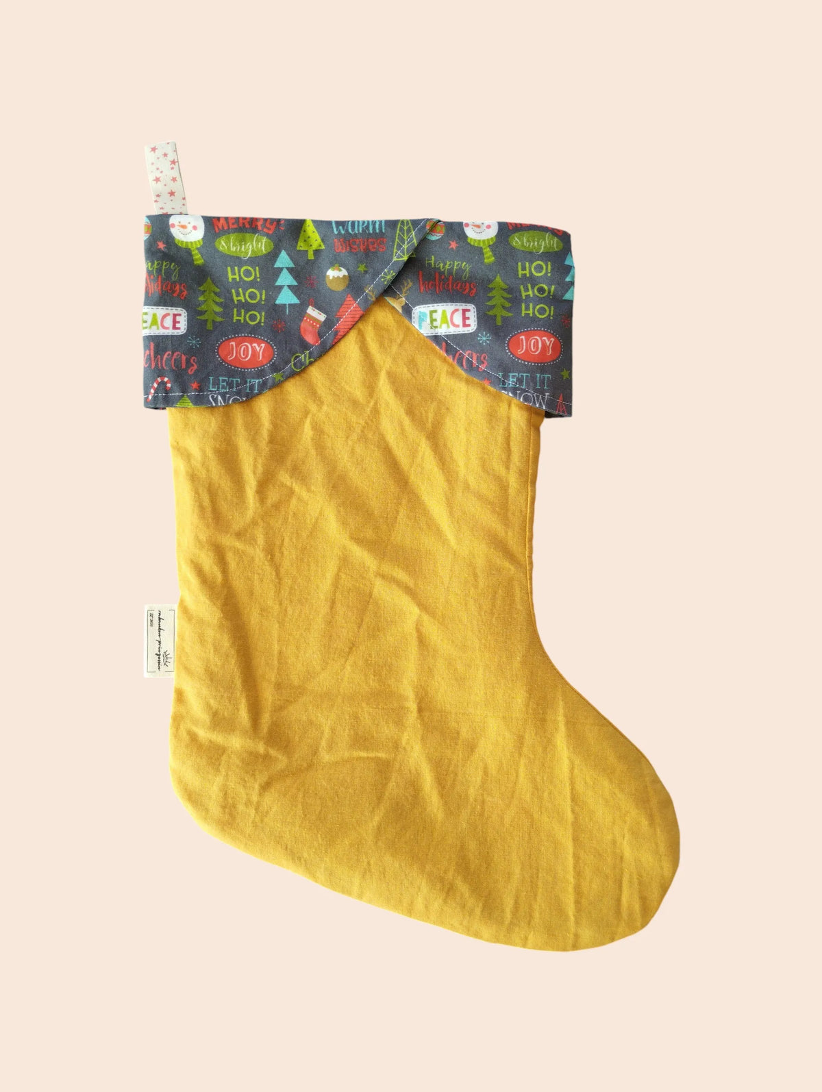 Weihnachtsstiefel aus Baumwolle – für kleine Überraschungen