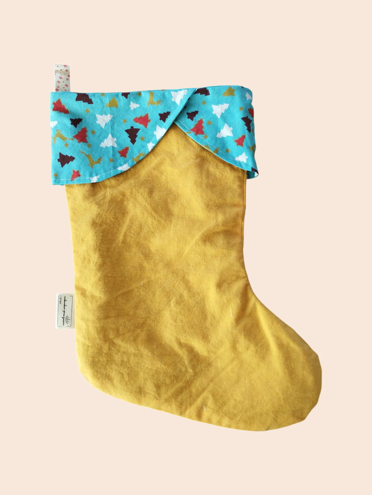 Weihnachtsstiefel aus Baumwolle – für kleine Überraschungen