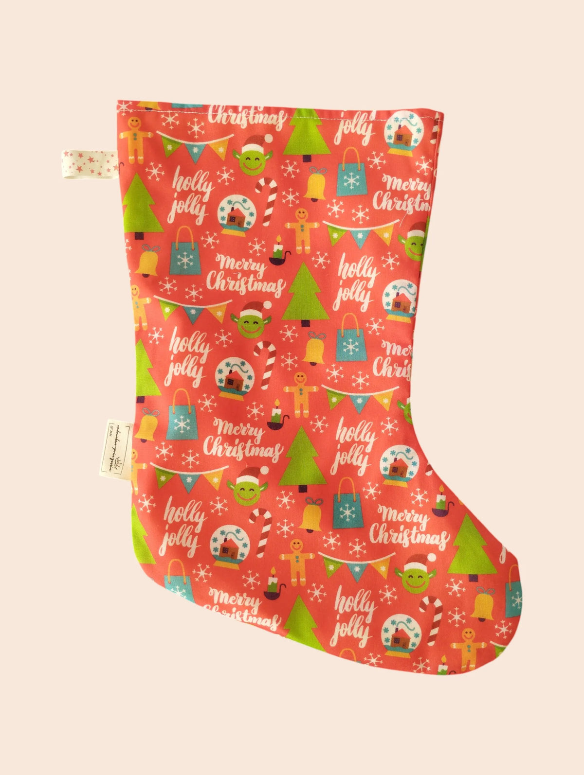Weihnachtsstiefel aus Baumwolle – für kleine Überraschungen