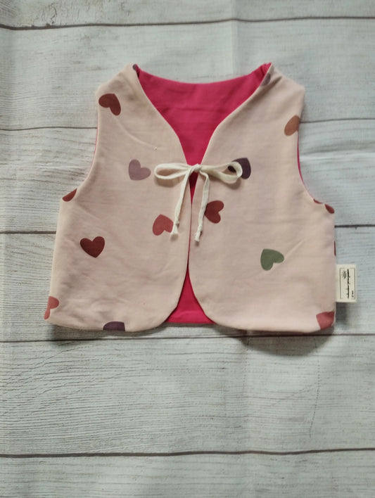 Kinder Weste - "Herzen"