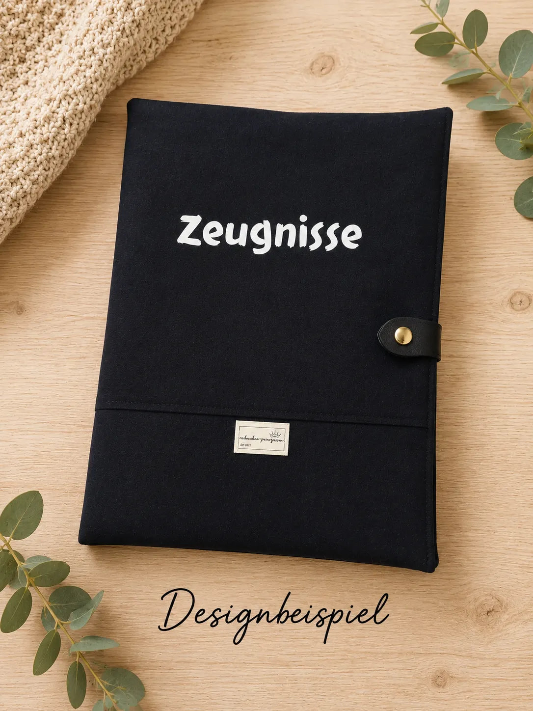 Personalisierte Zeugnismappe nach Wunsch
