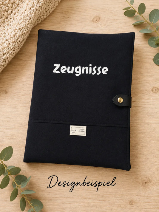Personalisierte Zeugnismappe nach Wunsch